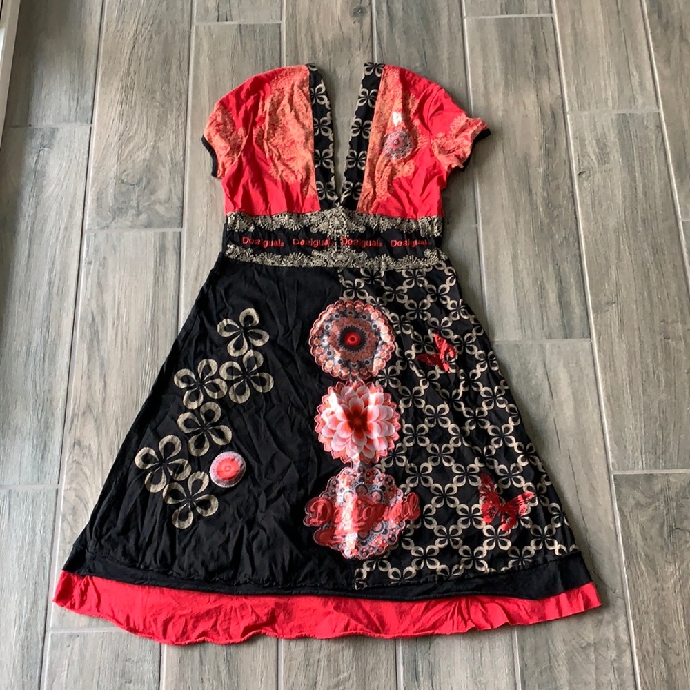 ⭐️ desigual dress short sleeve